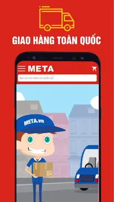 META.vn - Mua sắm trực tuyến android App screenshot 0