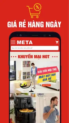 META.vn - Mua sắm trực tuyến android App screenshot 1